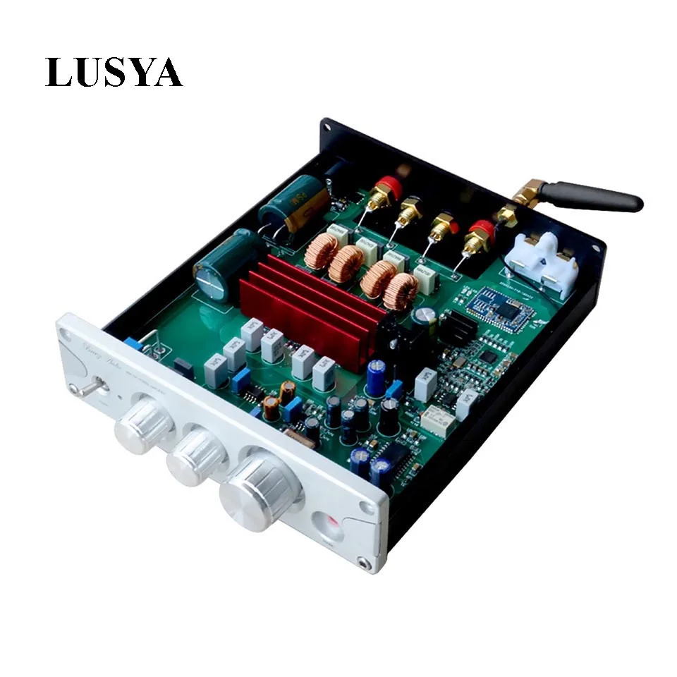 

Lusya CSR8675 Bluetooth 5.0 TPA3116D2 Digital Audio Amplifier 100W*2 ES9018 Decoding Headphone Output Amplifiers APT-X
