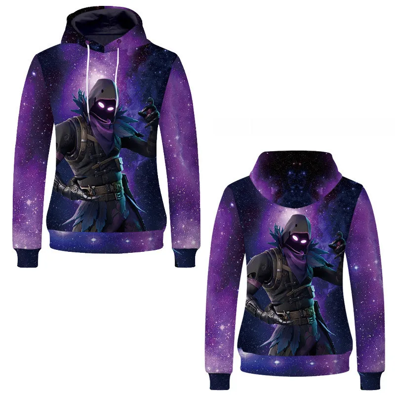 2019 Battle Royale 3D Men Hoodies Sweatshirt Cute Battle Royal Hoodie Gaming Fortnight Printed Hoodie for Kids Boys Fans