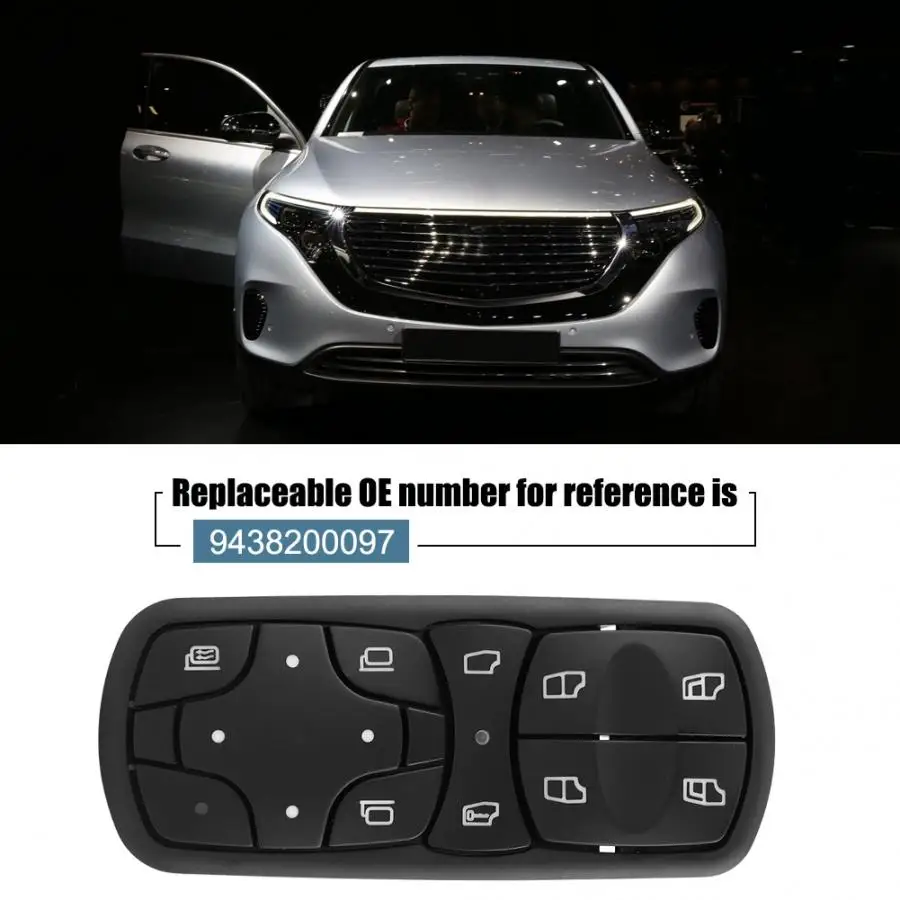 car power switch Power Window Lifter Control Switch for Mercedes Benz Actros MPII 9438200097 accessories | Автомобили и мотоциклы