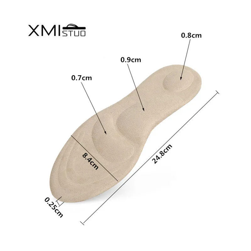 Xmistuo гель/кожа Обувь на высоком каблуке поддержку свода стопы 25 см Полустельки Женская арки площадку холодной абсорбент байки может быть классические брюки стельки