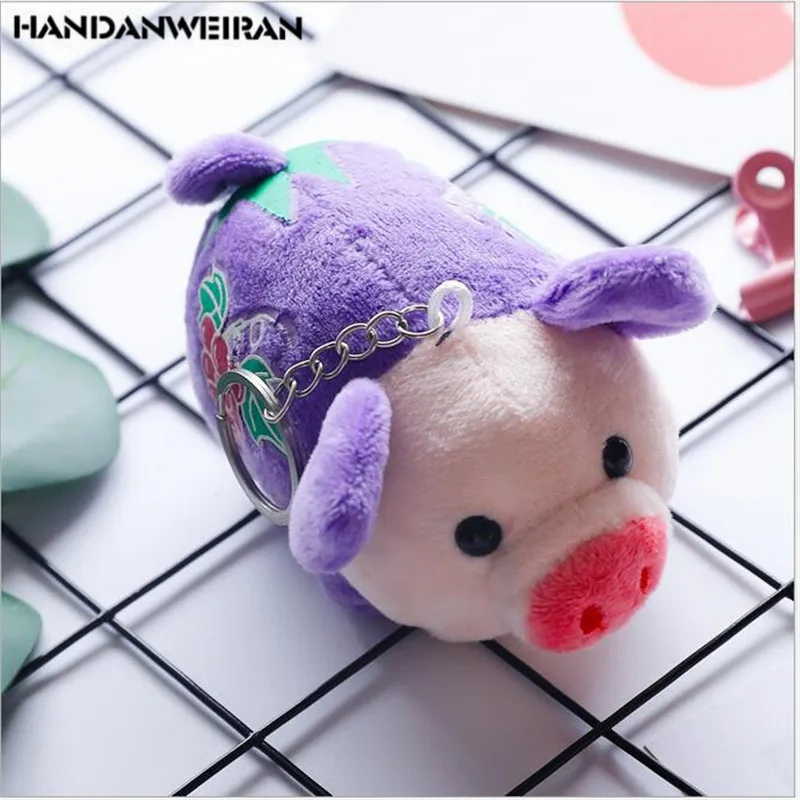 

1PCS Cute Cartoon pig Plush Stuffed Animal Toys For Baby Infant Soft Cute Lovely Doll Gift Present Doll Children Toys 11cm