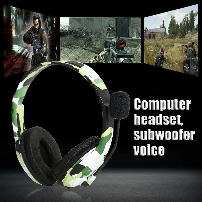 3,5 мм Проводная игровая гарнитура для Xbox/Xbox One/PS4 регулируемые басовые Игровые наушники с HD микрофоном для Playstation 4 аксессуары