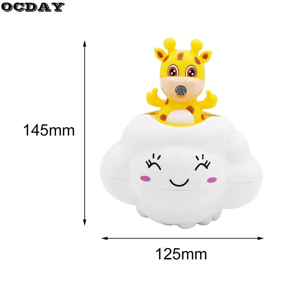 OCDAY новорожденных милый мультфильм животное олень детские для ванной игрушечные лошадки детские водные игрушки распыления пляж одежда заплыва Купание