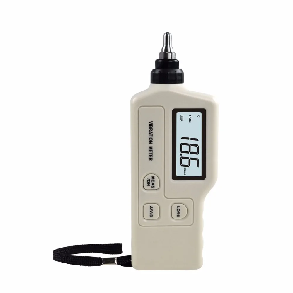 

WT63A Vibration Gauge Vibration Meter Mechanical Fault Detector Vibration Measurement Vibration Tester