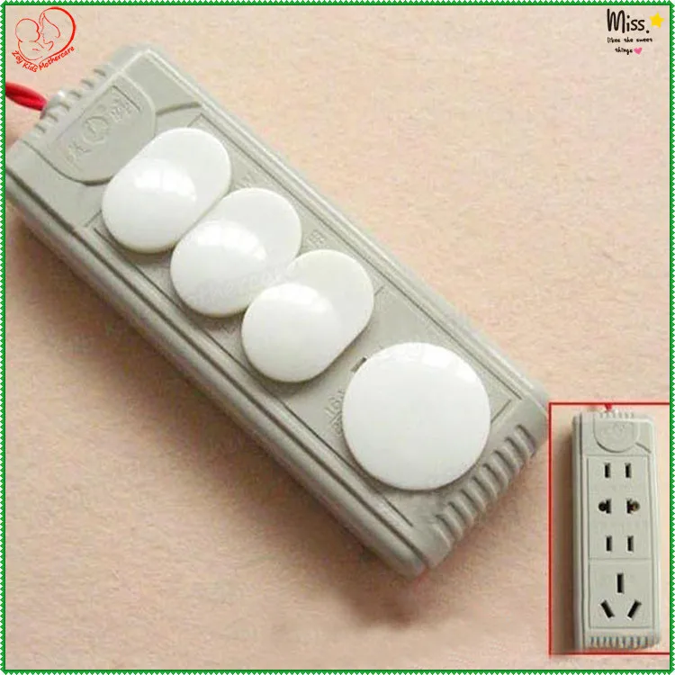 30 Pcs Lot Plastic Plug Decorative Socket Protection 3 Feet Outlet