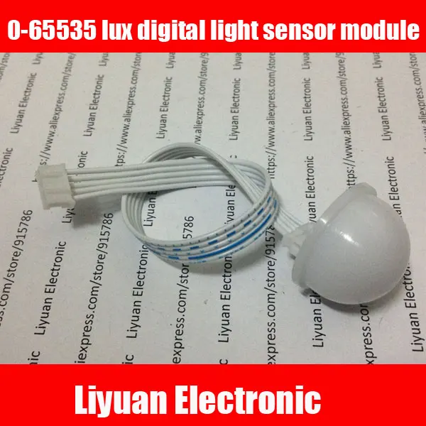 

2pcs 0-65535 lux digital light sensor module / PH2.0 interface Illumination sensor / BH1750FVI 3.3v-5v light module