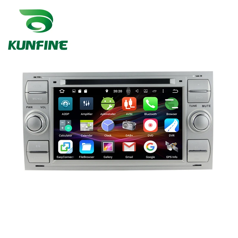 Android Car DVD GPS Navigation Multimedia Player Car Stereo For Ford focus 1999-2008 silver Radio Headunit (3)