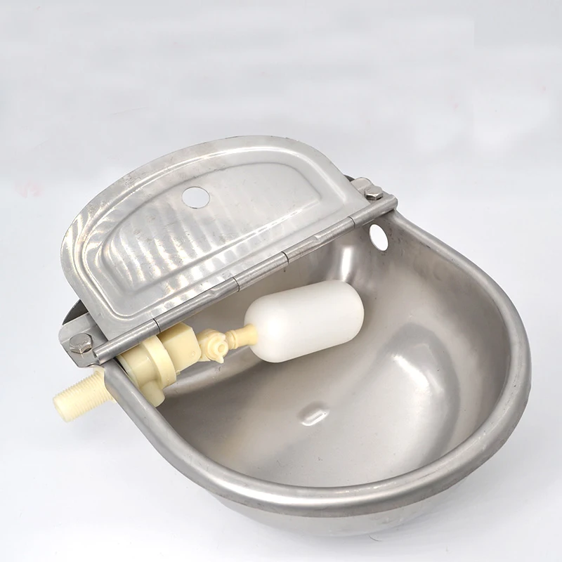 

Stainless Steel cow horse Water Bowls Cattle Dog Sheep donkey camel Float Bowl Water Outlet Automatic Waterer Drinking Bowls