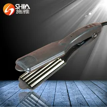 Corn tooth perm stick flat irons Wet and dry straight volume dual-use hair styling tools Ceramic electric hair curler fast hair