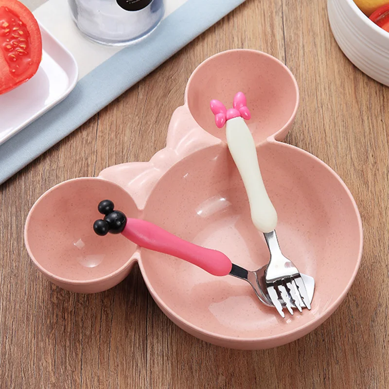 3Pcs Baby Wheat Tableware Solid Feeding Cartoon Dishes Baby Kids Training Bowl Plate Food Feeding Dinnerware Set for Children 3Pcs Baby Wheat Tableware Solid Feeding Cartoon Dishes Baby Kids Training Bowl Plate Food Feeding Dinnerware Set for Children