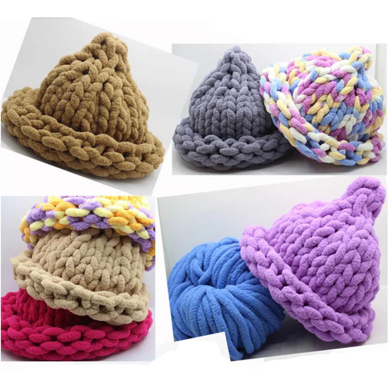 Buy 250g Super thick yarns for hand knitting Cushion