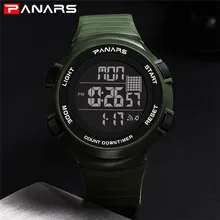 PANARS horloges mannen водостойкие Цифровые мужские часы Multi функция часы спортивные вечный календари мужские наручные часы Relogio