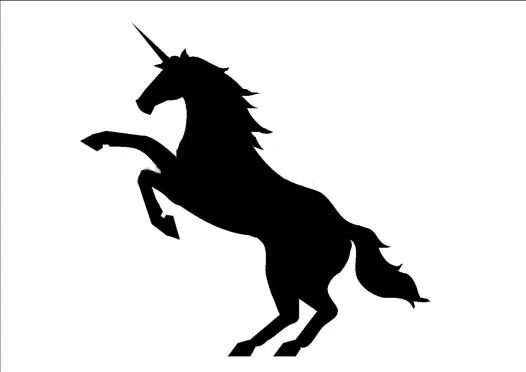 Unicorn Rearing Standing  For Auto Car/Bumper/Window Vinyl Decal Sticker Decals DIY Decor CT1868