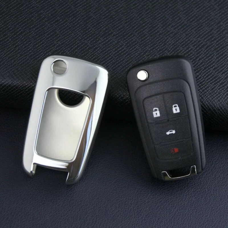 Флип брелок Брелок чехол для Chevrolet& Buick Cruze Malibu Impala Equinox Trax Cascada Regal Key Case