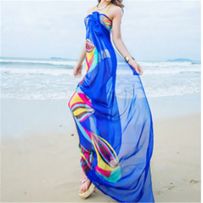 Colorful Printing Beach Cover Up Bikini Summer Wear Cardigan Scarf Blouse Women Swimsuit Cover Ups,Swimsuit Cover,Beach Cover,Beach Bikini Top