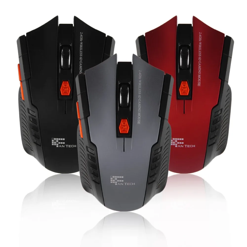 

New Portable Mini Mouse Wireless 3D Roller 6D Optical 2400DPI Gaming Mouse Game Mice For Desktop Laptop PC Computer Pro Gamer