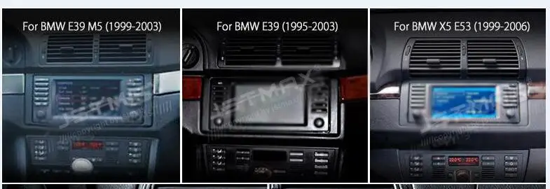 Perfect JSTMAX 10.25" Android 9.0 Auto Car GPS Navigation for BMW E39/X5/M5/E38/E53 with Bluetooth RDS Radio SWC USB wifi Canbus 1