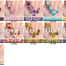 200 шт+ наклейки для ногтей Водные наклейки, наклейки из фольги для ногтей оптом и в розницу