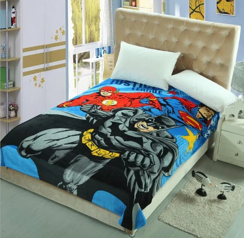 Summer blankets for children Baby Boys Batman blanket 150*200 Baby