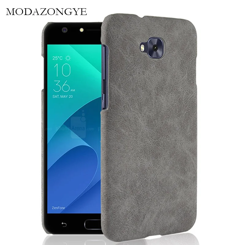 For Asus ZenFone Live ZB553KL Case PU Leather Hard Plastic Back Cover Phone ZB 553KL X00LDA X00LDB |