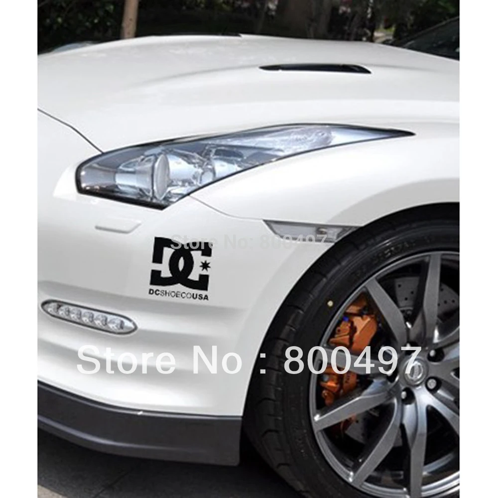

New Car Styling Fashion Creative Auto Decorative Decal Car Stickers Ken Block Car DCSHOECOUSA Car Body Reflective Vinyl Decal