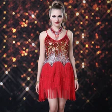 Винтажное короткое ретро платье с бахромой и пайетками, 20 s, Дамское Платье в стиле Грейт Гэтсби, нарядные платья для невесты, костюмы, наряды, одежда