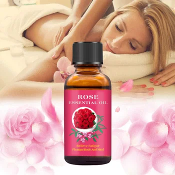 

1pc Rose Essential Oil Body Essence Care Nourishing Skin Soothing Nerve Scraping Foot Bath Massage Essential Oil Maquiagem