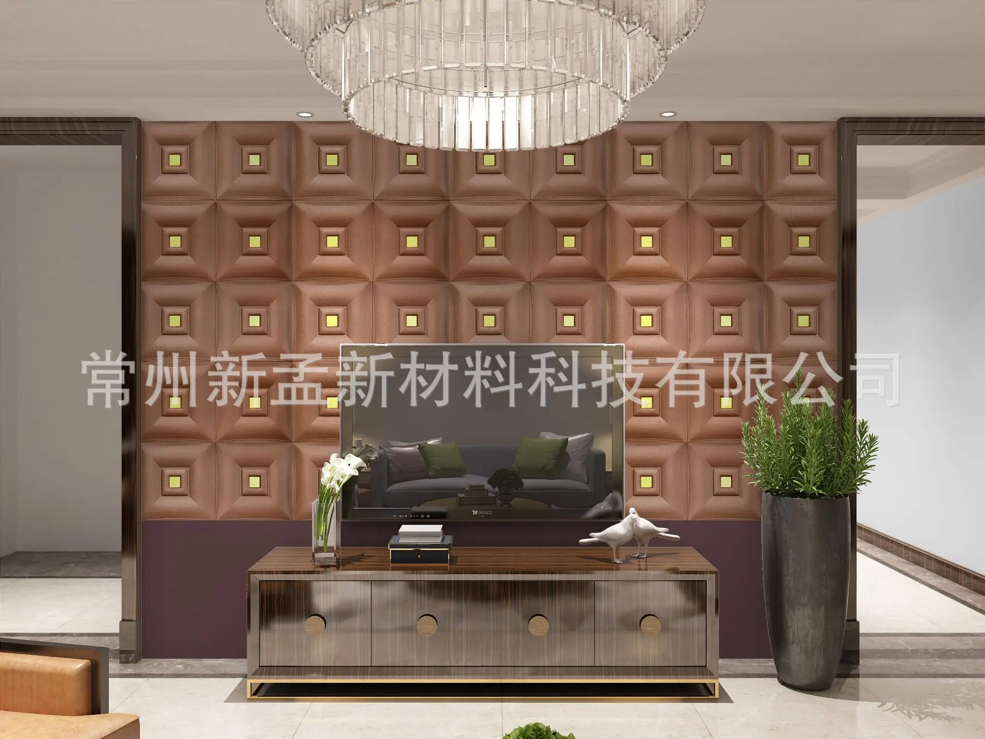 Soft Wall Stickers Living Room Bedroom Bedside Background Wall Creative 3d Self Adhesive European Wall Stickers