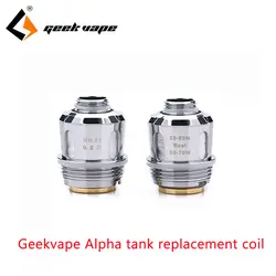 3 шт./упак. Geekvape Alpha сменные катушки одинарная катушка 0,2 Ом и двойная катушка 0,4 Ом для Geekvape Alpha Sub Ом танк