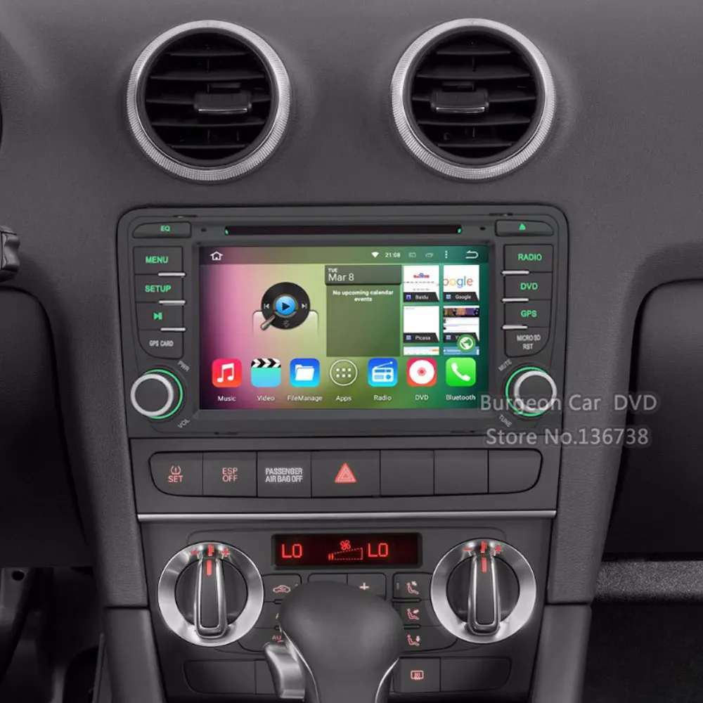 Clearance Octa Core 4GB RAM Android 8.0 Car DVD Player for Audi A3 S3 RS3 2003-2011 Car Radio GPS Navigation With 32GB ROM Bluetooth 4 Clearance Octa Core 4GB RAM Android 8.0 Car DVD Player for Audi A3 S3 RS3 2003-2011 Car Radio GPS Navigation With 32GB ROM Bluetooth 4