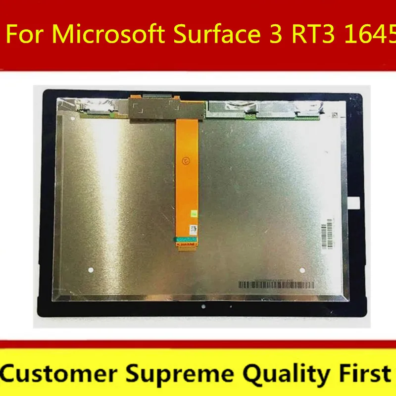 Бесплатная доставка ЖК-дисплей для Microsoft Surface 3 RT3 1645 в сборе с сенсорным экраном и