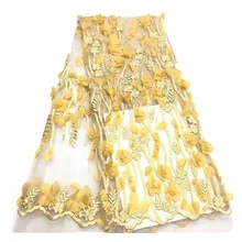 Me-dusa/ горячая Распродажа, платье из тюля с вышивкой в виде 3D бусин, вечерние кружевные платья из высококачественной французской ткани, дизайн, 5 ярдов/шт