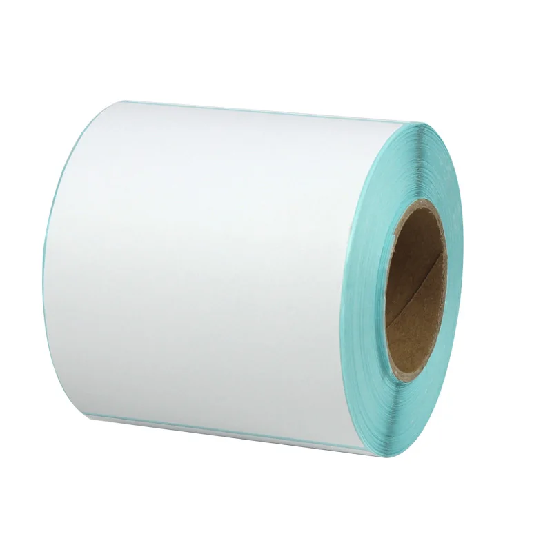 1 rollsPOS الحرارية لصيقة علامة 80x90mmThermal طابعة الحرارية تسميات للماء الباركود فارغة ملصقات (مجموع 500 تسميات) 1 rollsPOS الحرارية لصيقة علامة 80x90mmThermal طابعة الحرارية تسميات للماء الباركود فارغة ملصقات (مجموع 500 تسميات)