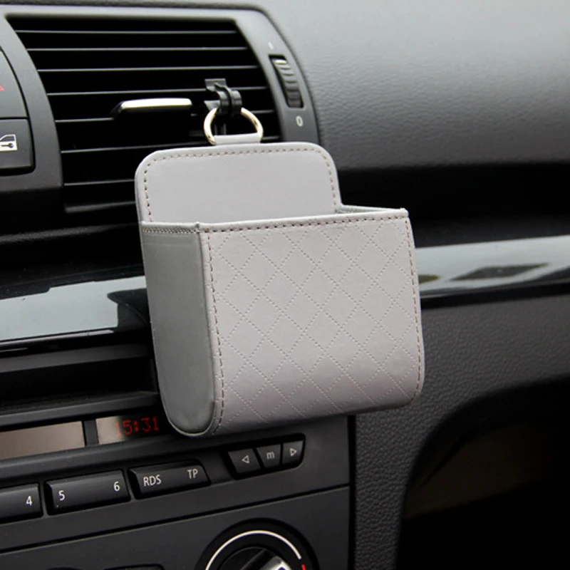 

Car Storage Bag Outlet Vent Tidy Storage Box Car Organizer For Skoda Octavia 2 A7 A5 Rapid Superb Mazda 6 Chevrolet Cruze