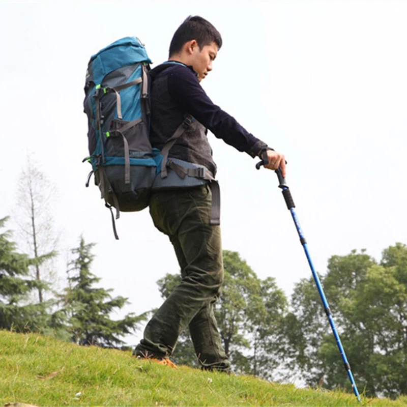 2019 الساخن عصا للمشي 4 المفاصل T-مقبض قابل للتعديل مكافحة زلة سبائك الألومنيوم قصب في الهواء الطلق تسلق اكسسوارات 2019 الساخن عصا للمشي 4 المفاصل T-مقبض قابل للتعديل مكافحة زلة سبائك الألومنيوم قصب في الهواء الطلق تسلق اكسسوارات