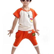 Новинка летнее платье от 3 до 7 лет Детская одежда для мальчиков, детский брендовый/комплект одежды для девочек из 1 комплект хлопок Летняя Одежда для мальчиков комплекты одежды детская одежда