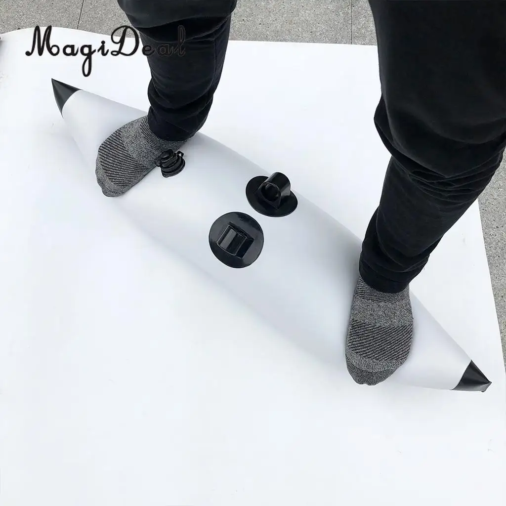 MagiDeal PVC Kayak Canoe Fishing Standing SUP Beginners Inflatable Outrigger / Stabilizer Water Buoyant Float Gear Equipment