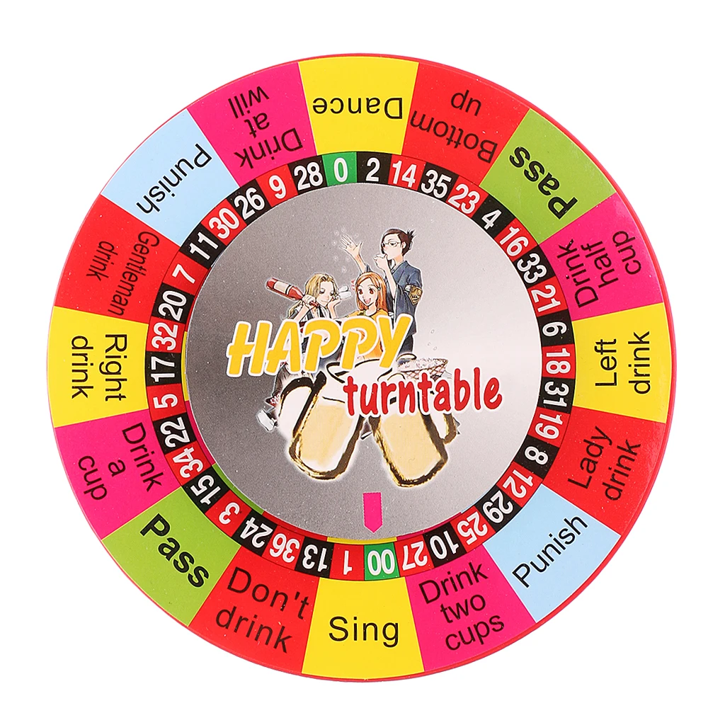 Spin That Wheel Hen Party Drinking Game 