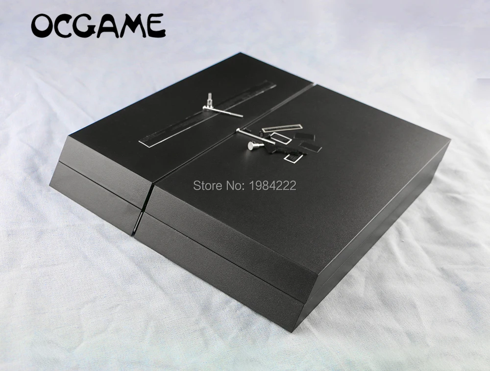 

OCGAME for playstation 4 ps4 1200 console Black full housing shell case with screws repair parts