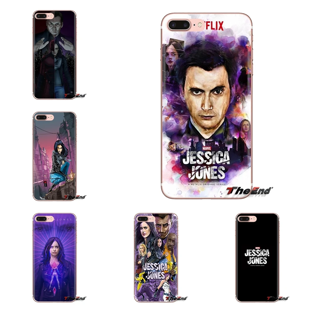 Transparent Soft Shell Covers For Oneplus 3T 5T 6T Nokia 2 3 5 6 8 9 230 3310 2.1 3.1 5.1 7 Plus 2017 2018 Jessica Jones Marvel |