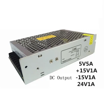 

Four Road Output Switching Power Supply Four Sets of Voltages 220V/5V 5A Positive Negative 15V1A 24V1A for Industrial Equipment