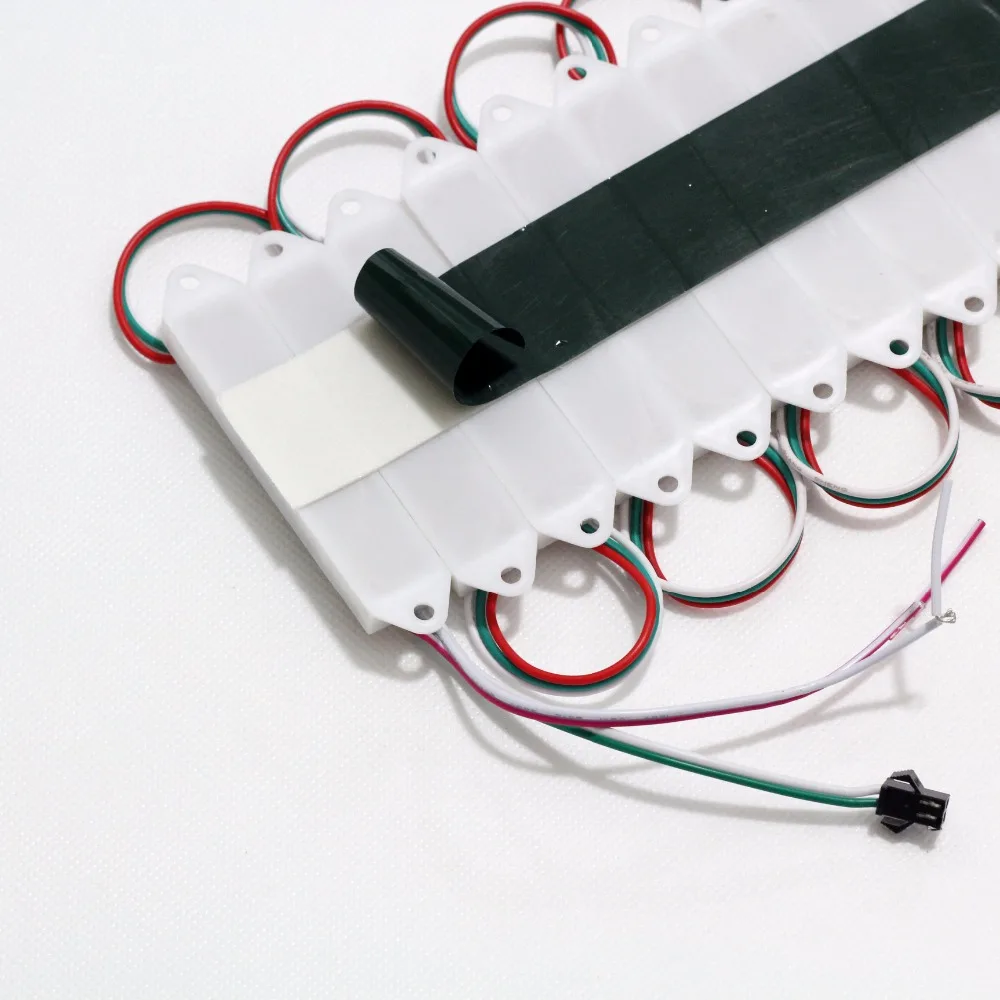 20 шт./лот DC12V WS2811 IC 5050 RGB светодиодный модуль 3 S IP65 Водонепроницаемый Пиксели