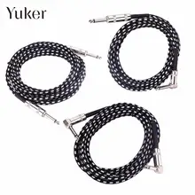 Yuker 6M Electric font b Guitar b font font b Bass b font Cable Oxygen Free