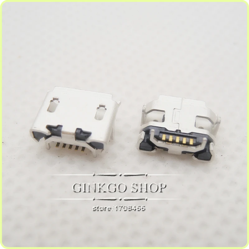 5 шт. Micro 5p Pin USB разъем 4 фута DIP маленький бык рожок четыре для ремонта мобильного
