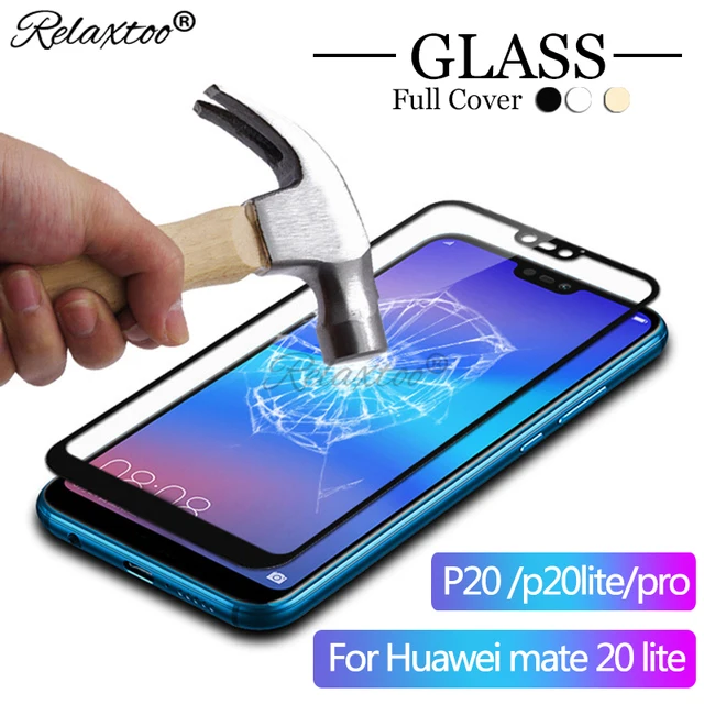 Full Cover Tempered Glass For Huawei mate 20 lite case For huawei P20 pro Screen Protector P20Lite P 20 p20 Plus Protective Film