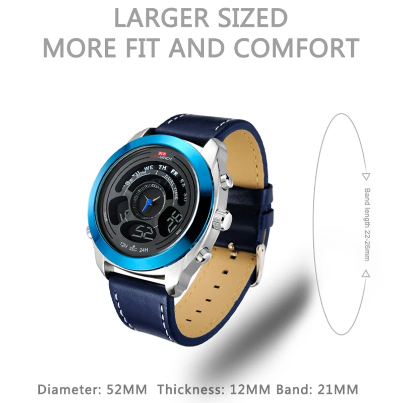 

KAT-WACH Sport Top Brand Digital Watches Men Quartz Watch Luxury LED Watch Waterproof Fashion Male Wristwatch Relogio Masculino