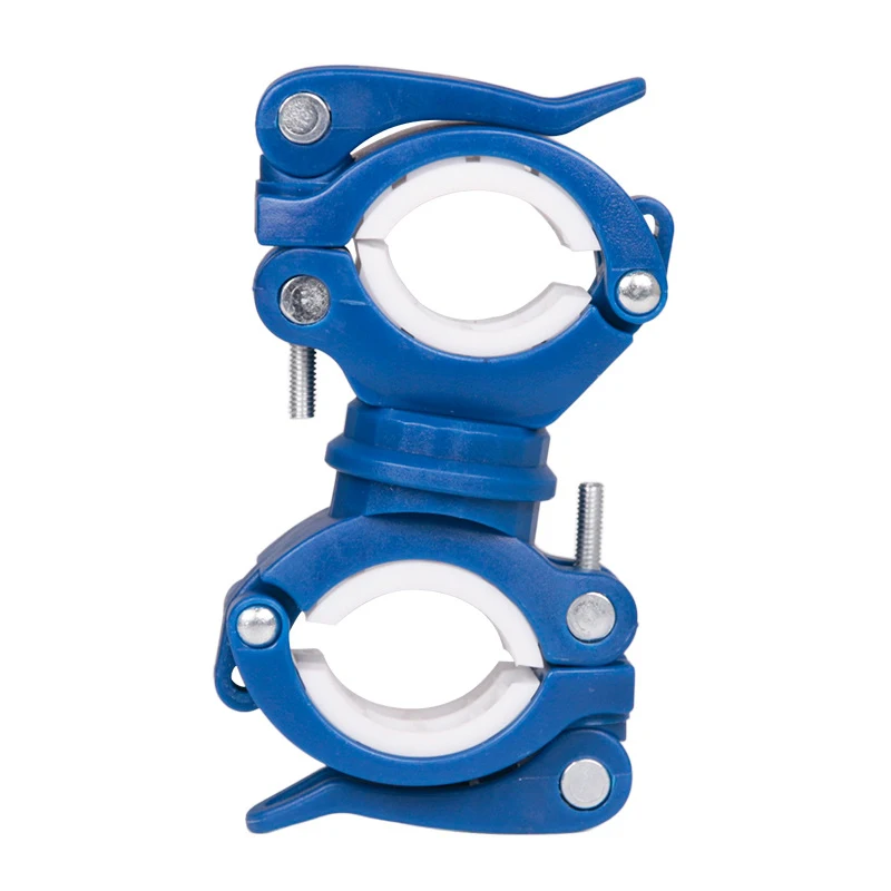 

360° Mountain Bike LED Flashlight Mount Holder For Bicycle Bike Torch Clip Clamp