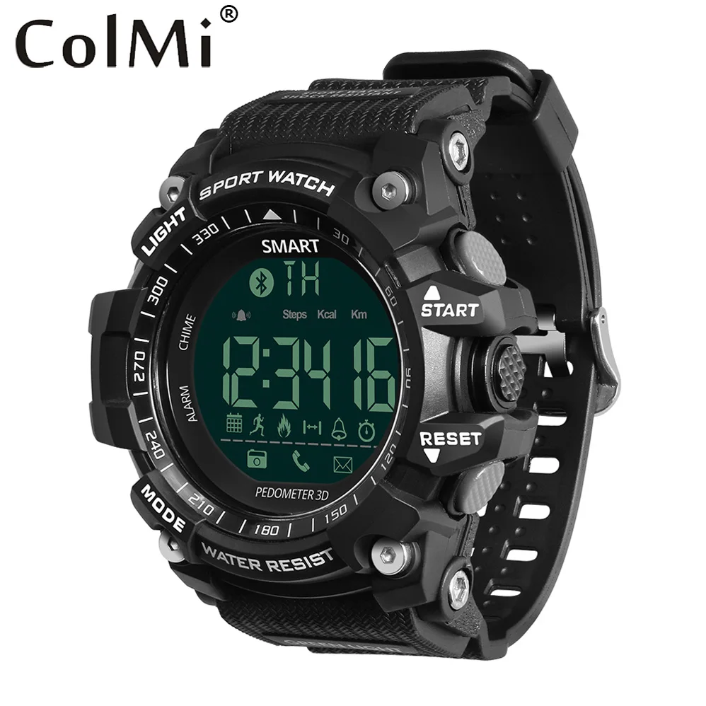 

COLMI VS505 Swim Waterproof Smart Men Sport Watch Pedometer Fitness Watch Call SMS Message Reminder Smartwatch for Android IOS