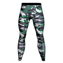 Новые мужские Компрессионные Леггинсы для спортзала фитнес камуфляжные штаны Бег Трусцой Эластичные Обтягивающие Брюки мужские быстросохнущие спортивные штаны
