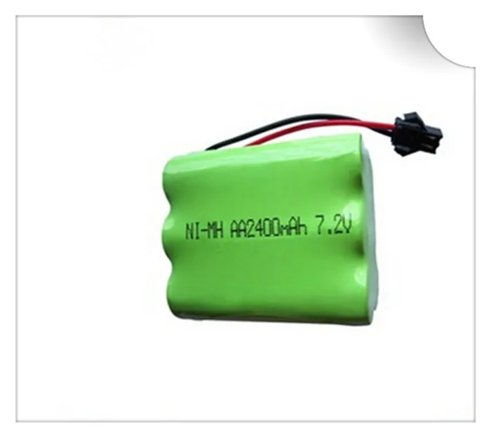1pc 7 2v battery 2400mah ni mh bateria 7 2v nimh battery font b pilas b